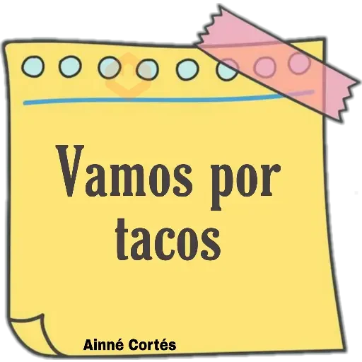 Notas lindas sticker 24