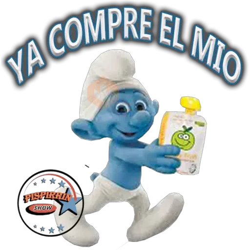 pispirrin y sus pitufos sticker 15