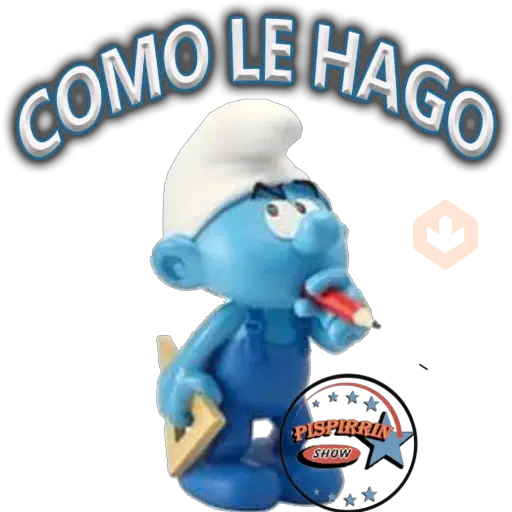 pispirrin y sus pitufos sticker 18