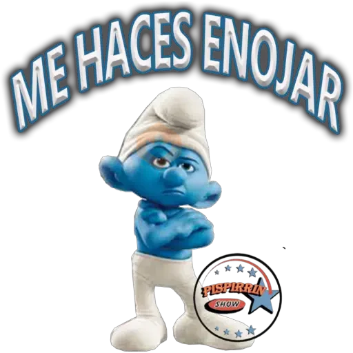 pispirrin y sus pitufos sticker 16