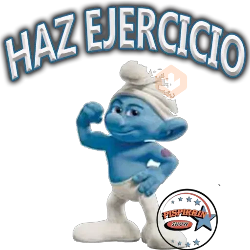 pispirrin y sus pitufos sticker 24