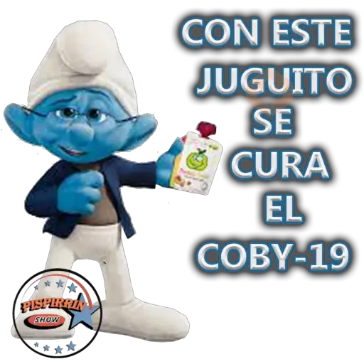 pispirrin y sus pitufos sticker 26