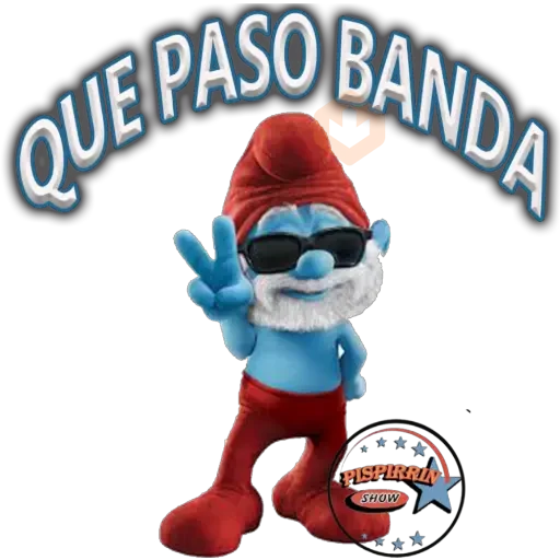 pispirrin y sus pitufos sticker 27