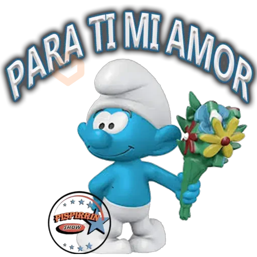 pispirrin y sus pitufos sticker 17