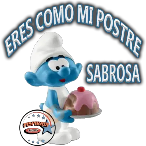 pispirrin y sus pitufos sticker 13
