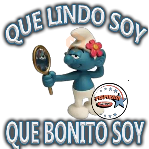 pispirrin y sus pitufos sticker 19