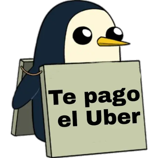 Pingüino Letrero  preview