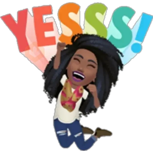 MI AVATAR ISAMAR 🙎🏾‍♀️💜 sticker 11