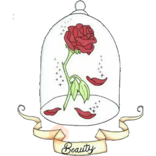 🏰Bella y Bestia🏰 sticker 12
