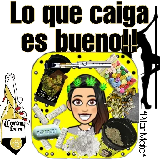 Drogas sticker 21