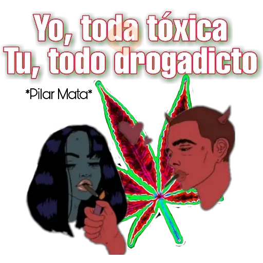 Drogas sticker 19