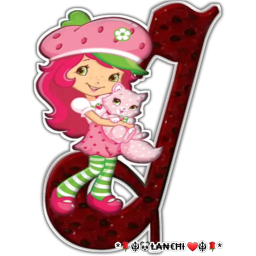 Abecedario Chica 🍓 