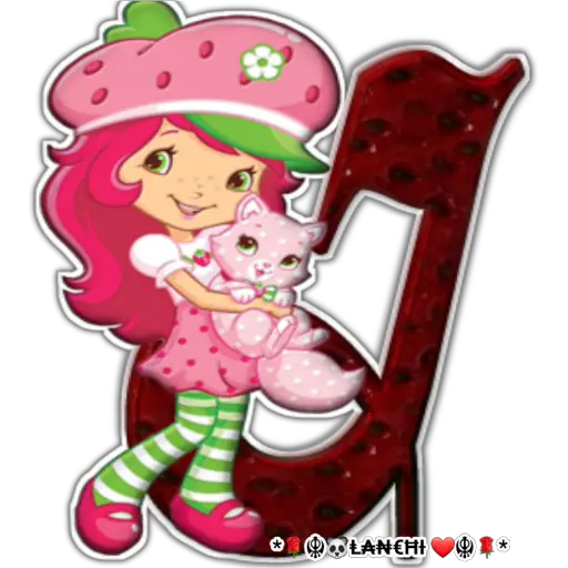 Abecedario Chica 🍓 