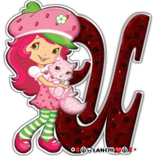 Abecedario Chica 🍓 