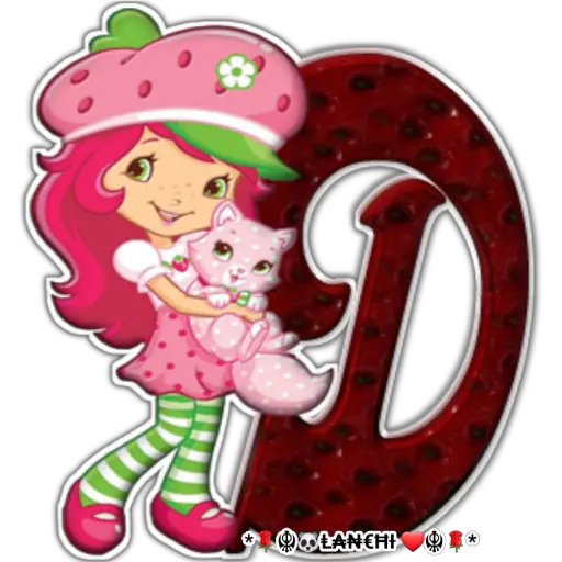 Abecedario Chica 🍓 