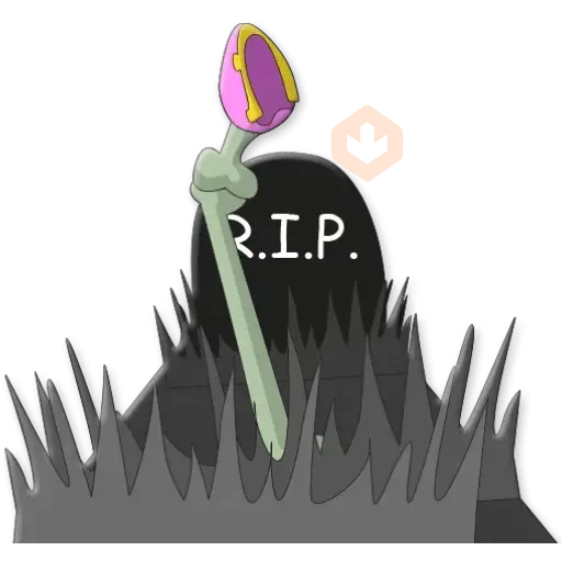 Unicornio Zombie sticker 12