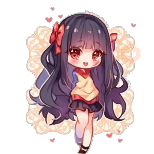 👧🏻💕Little anime kawai💕👧🏻 sticker 19