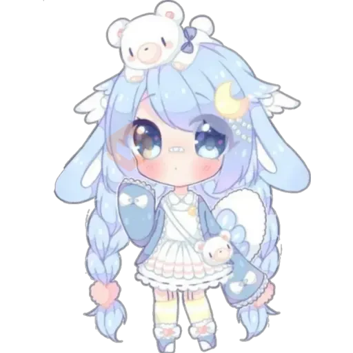 👧🏻💕Little anime kawai💕👧🏻 sticker 22
