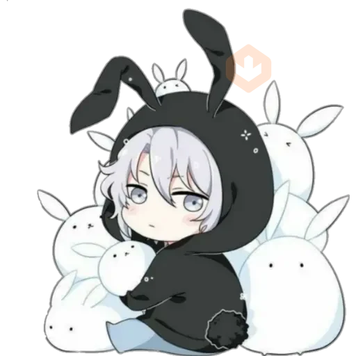 👧🏻💕Little anime kawai💕👧🏻 sticker 15