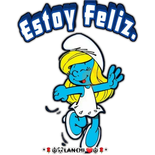Pitufina sticker 23
