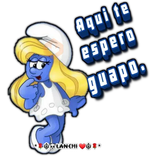 Pitufina sticker 27