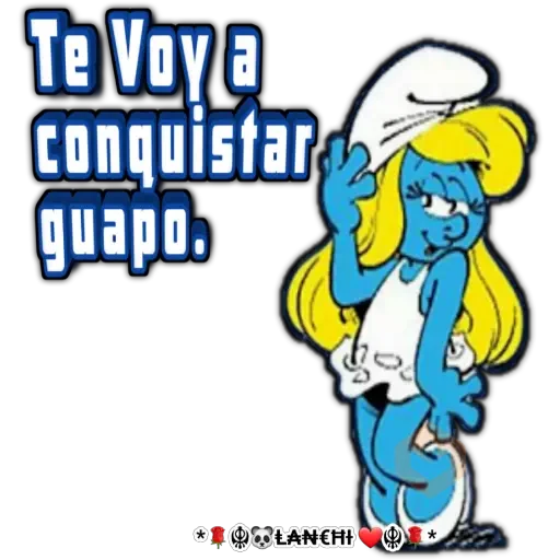 Pitufina sticker 15