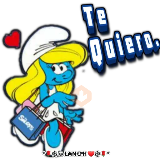 Pitufina sticker 19