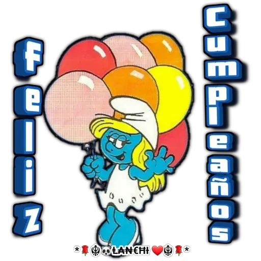Pitufina sticker 24