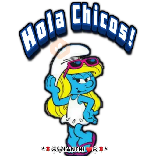Pitufina sticker 18
