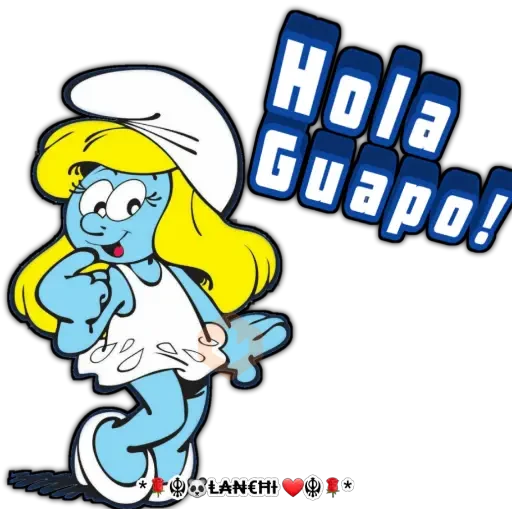 Pitufina sticker 12