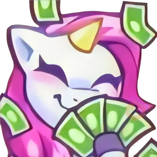 Unicornio emote. 🦄💜 sticker 14