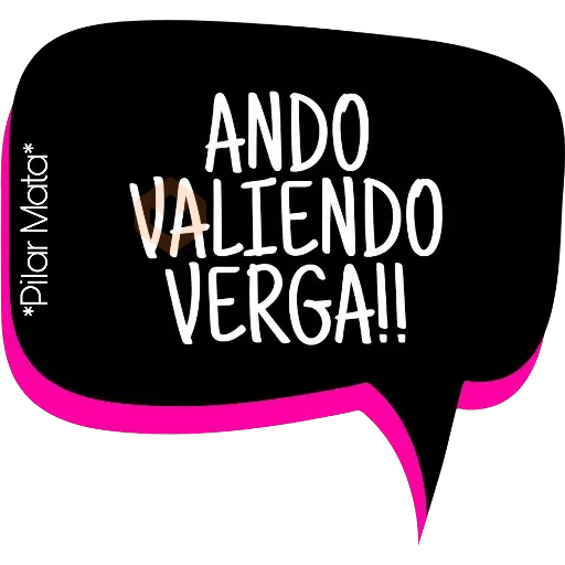 Charla con VERGA sticker 30