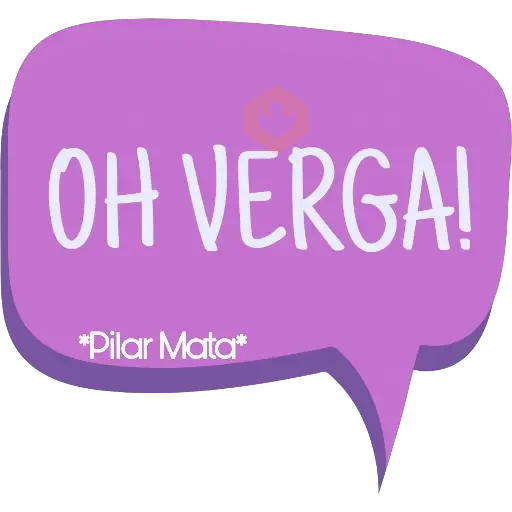 Charla con VERGA sticker 21
