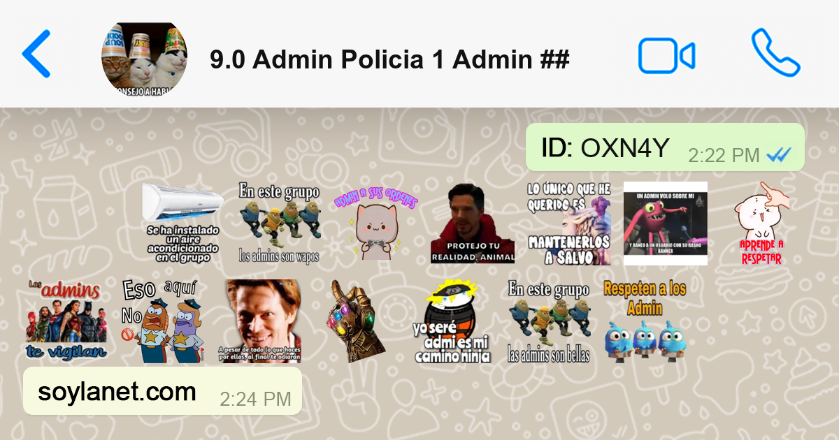 Admin Sticker 9.0 Admin Policia 1 Admin ## | Stickers para WhatsApp
