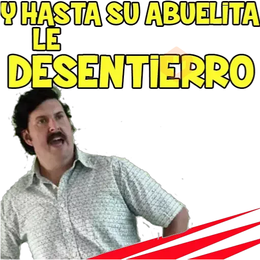 Pablo Escobar sticker 11
