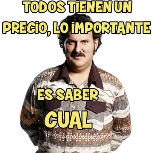 Pablo Escobar sticker 14