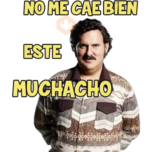 Pablo Escobar sticker 12