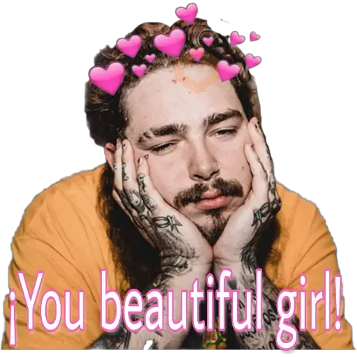 Post Malone sticker 12