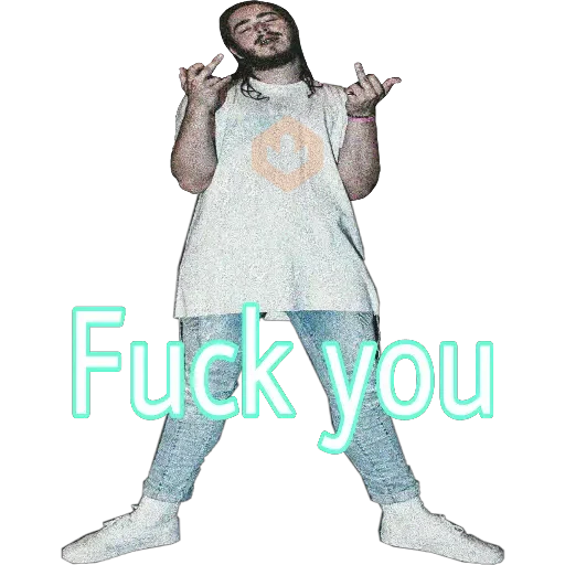 Post Malone sticker 16