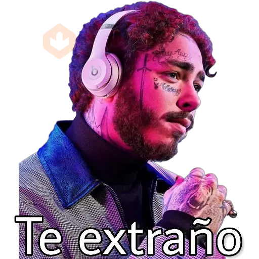 Post Malone sticker 11