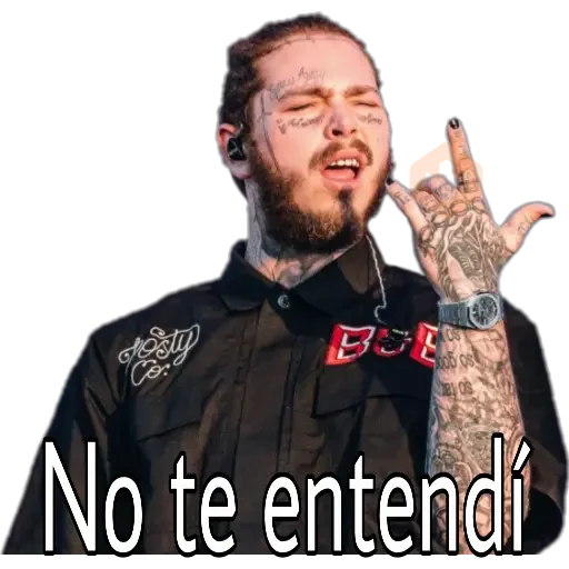 Post Malone sticker 23