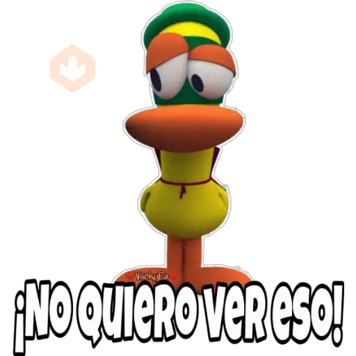 ◇PUTO POCOYO (FRASES)◇ sticker 19