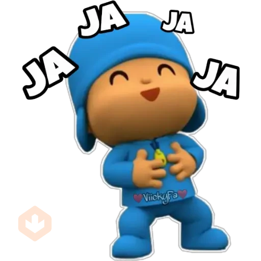 ◇PUTO POCOYO (FRASES)◇ sticker 14