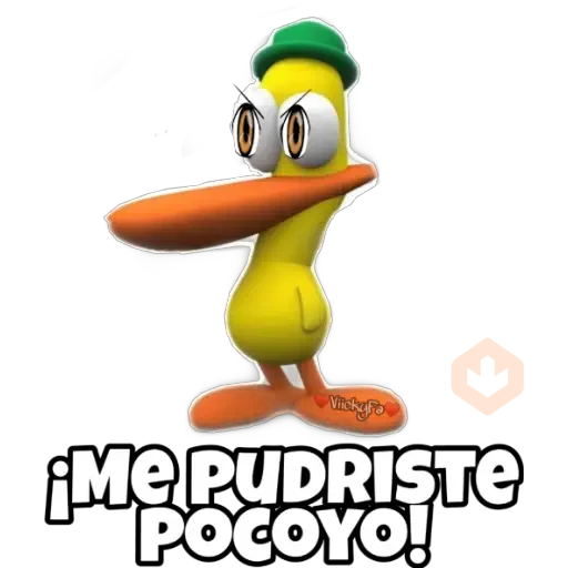 ◇PUTO POCOYO (FRASES)◇ sticker 21