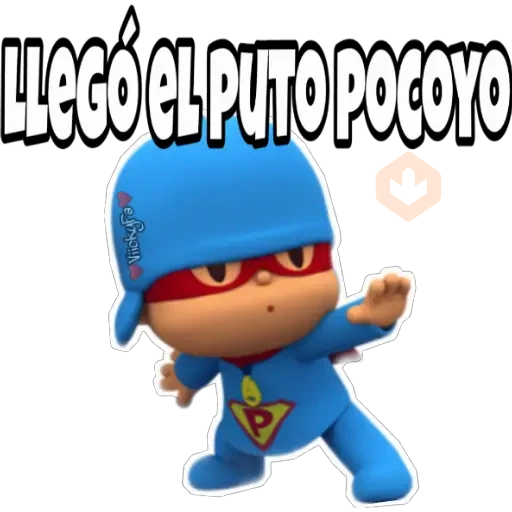 ◇PUTO POCOYO (FRASES)◇ sticker 13
