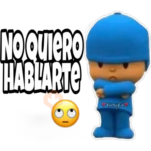 ◇PUTO POCOYO (FRASES)◇ sticker 12
