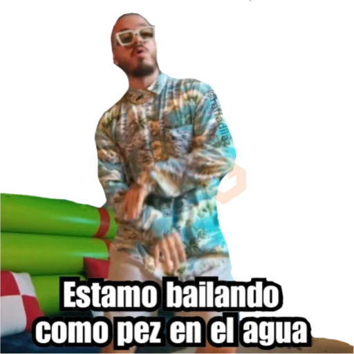Agua • J Balvin x Bob Esponja sticker 13