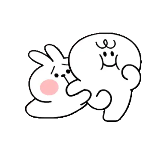 [Animation] Spoiled Rabbit Hug