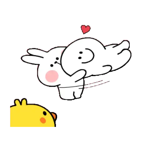 [Animation] Spoiled Rabbit Hug
