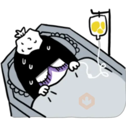 Bella the adolescent ghost gir sticker 13
